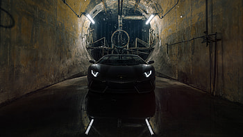Black Lamborghini Aventador, lamborghini, lamborghini-aventador, cars HD wallpaper