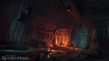 The Lord of the Rings: Return to Moria Banner, video game, The Lord of the Rings: Return to Moria HD wallpaper
