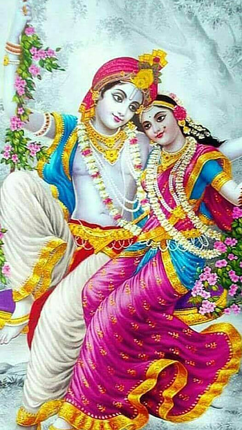 Radha Krishna , Lord Kanha HD phone wallpaper