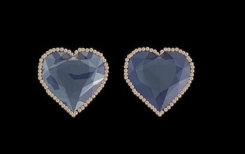 Hearts, abstract HD wallpaper