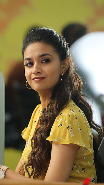 Keerthi Suresh, miss india, tamil movie HD phone wallpaper