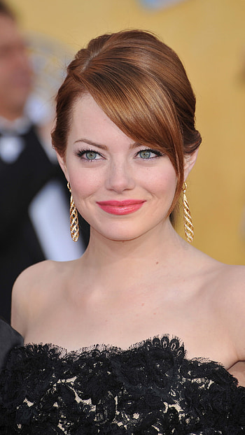 2012 SAG Awards, Emma Stone HD phone wallpaper