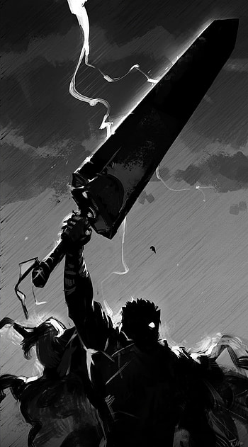Guts Unleashed: A Berserk Warrior , manga, Berserk, Guts (Berserk), warrior HD phone wallpaper