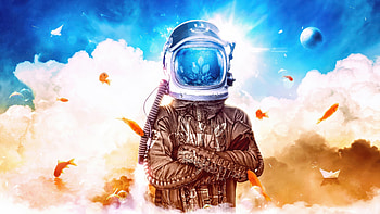 Manipulation Astronaut, artist, artwork, astronaut, ai, digital-art, art HD wallpaper