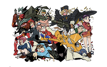 Haruko Haruhara, Anime character, FLCL series, Nerdist article HD wallpaper
