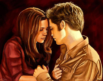 Bella And Edward - Eclipse, eclipse, vampire, love, movie HD wallpaper