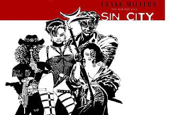 Sin City, dallas, gail, dwight mccarthy, miho HD wallpaper