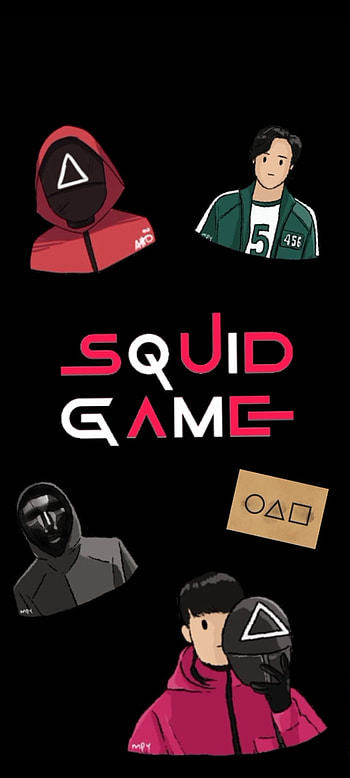 Squid game, Netflix, webseries, product, fictional character, entertainment, thriller HD phone wallpaper