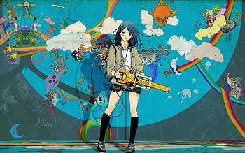 Anime, Pop Art HD wallpaper