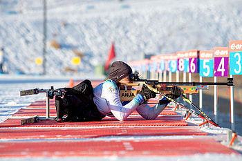 Anja Wicker, Biathlon HD wallpaper