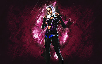Fortnite Wrap Major Skin, Fortnite, main characters, purple stone background, Wrap Major, Fortnite skins, Wrap Major Skin, Wrap Major Fortnite, Fortnite characters HD wallpaper