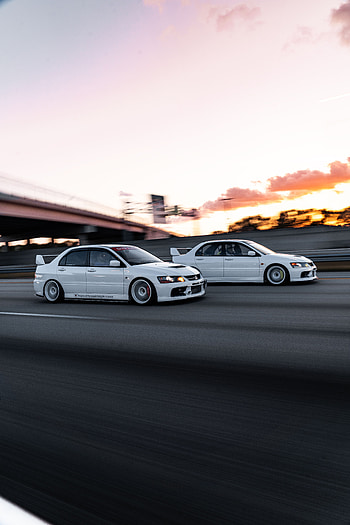 car, Mitsubishi Lancer Evolution IX HD phone wallpaper