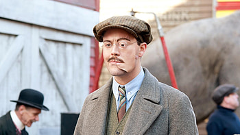 Boardwalk Empire, Richard Harrow, Scary face mask HD wallpaper