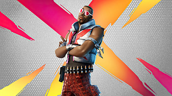 Fortnite Wild Gunner Outfit , fortnite, games HD wallpaper