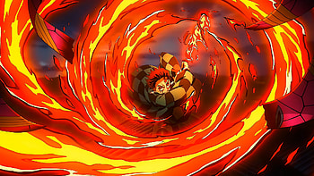 Hinokami Kagura Tanjiro Kamado Demon Slayer Kimetsu no Yaiba HD wallpaper