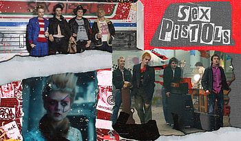 Sex Pistols legendary band, Disney series, Captivating story, The Handbook feature HD wallpaper