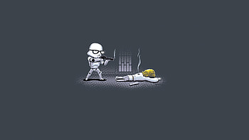 Star Wars Stormtrooper Minimal , stormtrooper, star-wars, artist, artwork, digital-art, minimalism, minimalist HD wallpaper