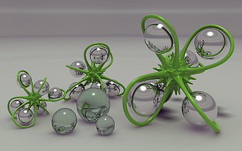 3D, Digital Art, Balls, Figurine HD wallpaper