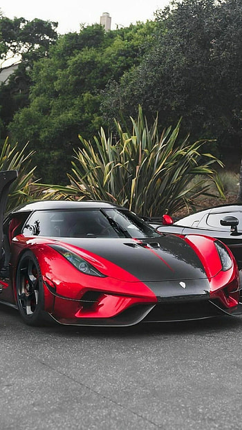 Cool Car, Black Red Lamborghini HD phone wallpaper