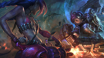 Arcane: League of Legends, In-depth insights, Riot Games' animated series, Esports excitement HD wallpaper
