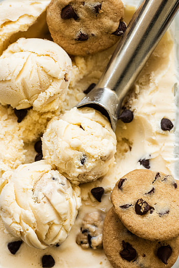 Best chocolate chip, Cookie dough ice cream, Endless meal HD phone wallpaper