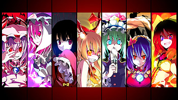 Touhou HD wallpaper