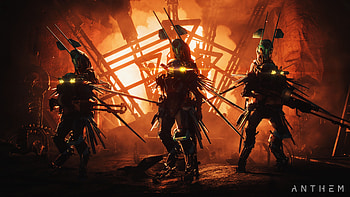 Team, Anthem, video game, 2018 HD wallpaper