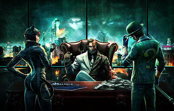 Batman Arkham Underworld, batman-arkham-knight, batman, games, riddler, catwoman HD wallpaper