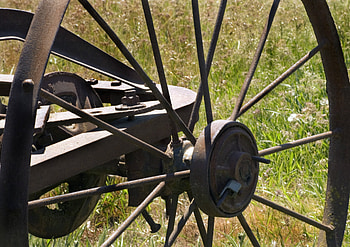 Old Farm equipement, old, equipement, idaho, cataldo, farm HD wallpaper