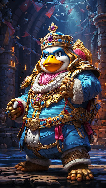 King Dedede Fantasy Fan Art, fan art HD phone wallpaper