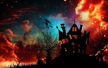 Halloween in HQ Resolution HD wallpaper