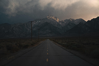 Nature, Mountains, Rocks, Dark, Road, Markup HD wallpaper