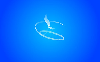 Blue, digital, abstract, art HD wallpaper