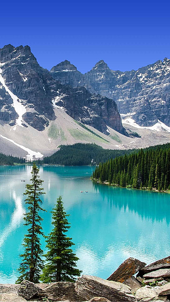 Banff National Park, Scenic landscapes, Must-visit places, Natural wonders HD phone wallpaper
