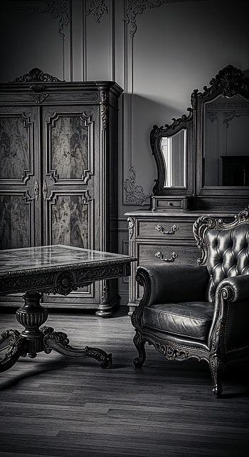 Antique Elegance: Classic Furniture HD phone wallpaper