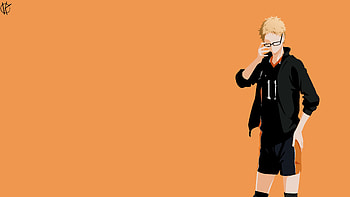 Kei Tsukishima , Haikyuu anime, backgrounds HD wallpaper