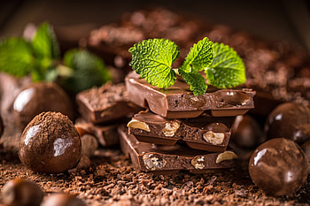 Chocolate, cocoa, food, cream HD wallpaper