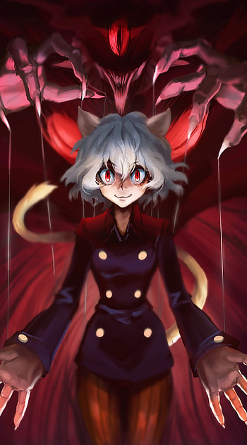 Neferpitou : Dark Anime Aesthetic, Anime, Hunter x Hunter, red anime HD phone wallpaper
