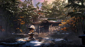 DELAPILATED TEMPLE, Sekiro: Shadows Die Twice HD wallpaper