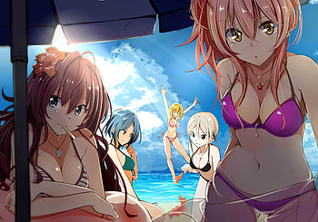 Frederica Miyamoto, Anime, The Idolm@ster Cinderella Girls, Kanade Hayami, Mika Jougasaki, Shiki Ichinose, Syuko Shiomi, The Idolm@ster HD wallpaper