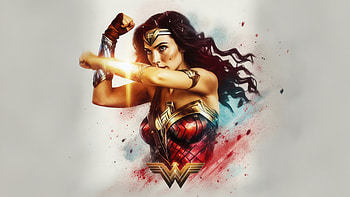 Wonder Woman Shadowed, wonder-woman, superheroes, artist, artwork, digital-art, ai, deviantart HD wallpaper