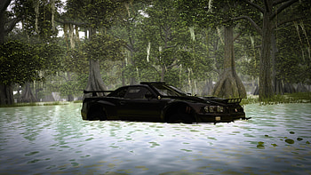 The Crew, Nissan GT-R, Swamp, Daytime HD wallpaper