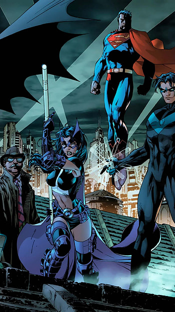 DC Heroes, Ultra , High-quality , Comic book aesthetic HD phone wallpaper