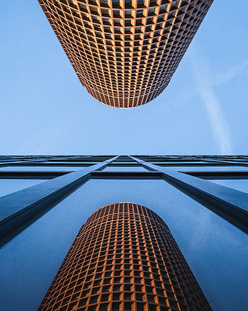 Cities, Sky, Building, Reflection, Facade HD phone wallpaper