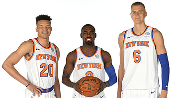 Kevin Knox and Tim Hardaway Jr., Kristaps Porzingis HD wallpaper