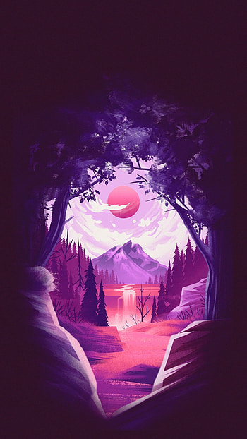 Nature Minimalist Dark 2160X3840 HD phone wallpaper