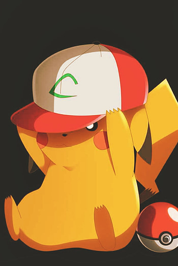 Picachu, animados, dibujos HD phone wallpaper