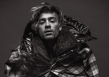 Zayn Malik In 2017, zayn-malik, male-celebrities, singer, monochrome, black-and-white HD wallpaper