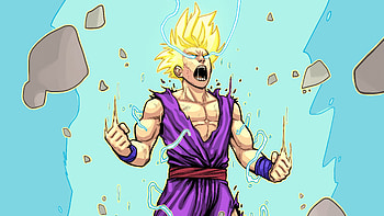 Gohan Dragon Ball, gohan, dragon-ball, anime, artist, artwork, digital-art, artstation HD wallpaper