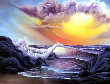 OCEAN PURPLE, ross, purple, bob, ocean HD wallpaper